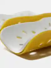 Желтый щитки футбольные детские, без креплений