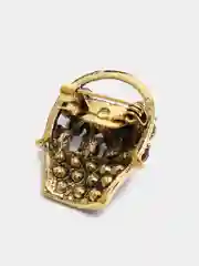 Лазурный брошь корзинка