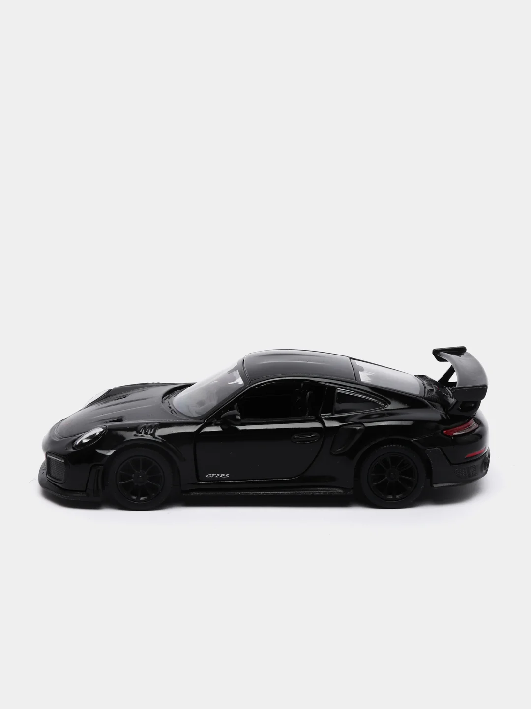 Черный металлическая машинка 1:36 Porsche 911 GT2 RS KT5408D