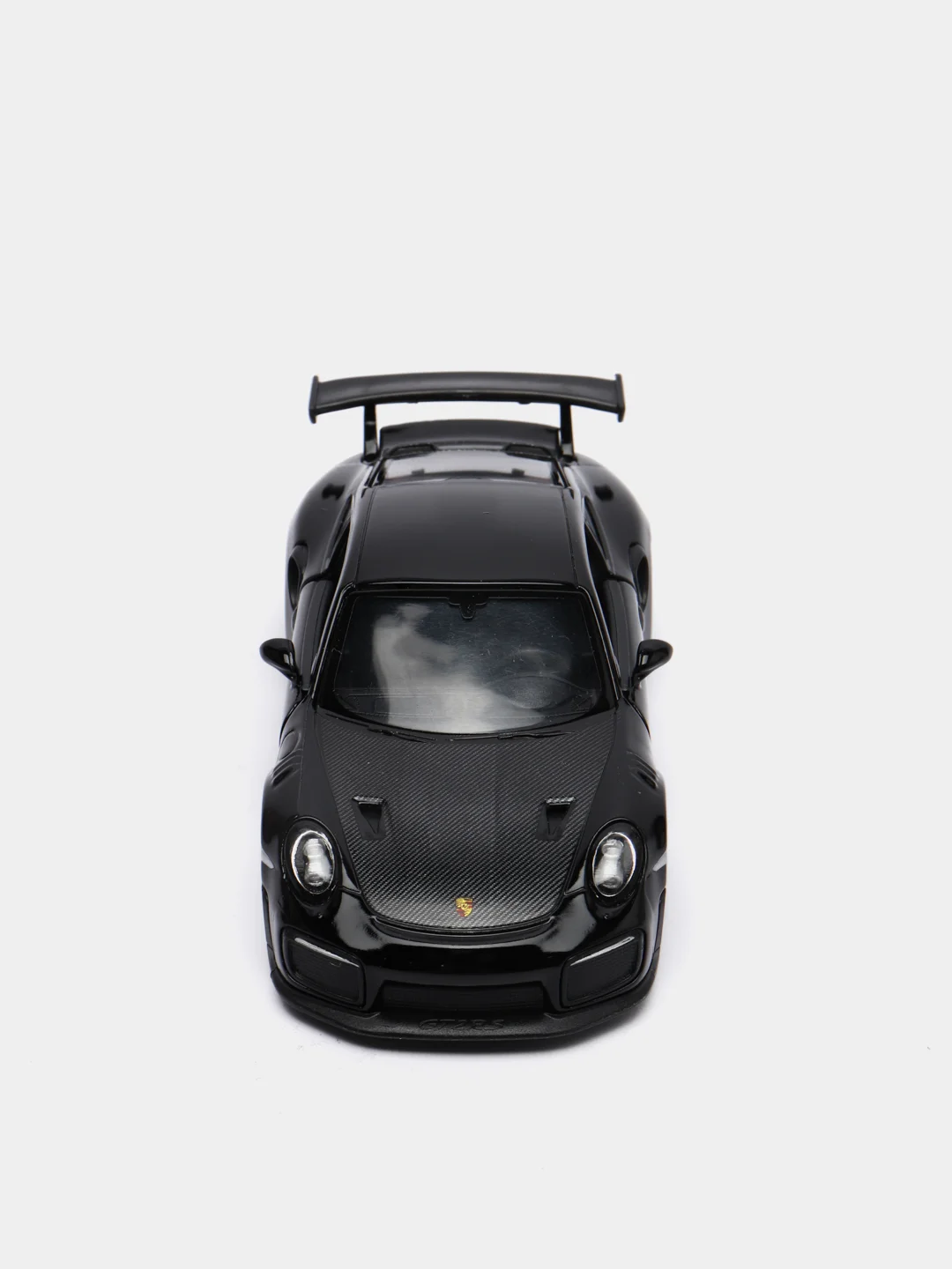 Черный металлическая машинка 1:36 Porsche 911 GT2 RS KT5408D