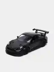 Черный металлическая машинка 1:36 Porsche 911 GT2 RS KT5408D