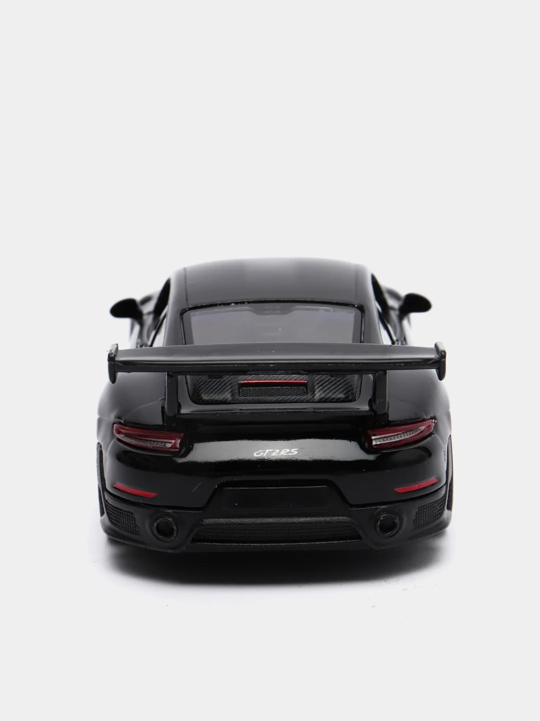 Черный металлическая машинка 1:36 Porsche 911 GT2 RS KT5408D