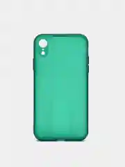 Зеленый чехол на iPhone XR, 1,5 мм Плотный цветной