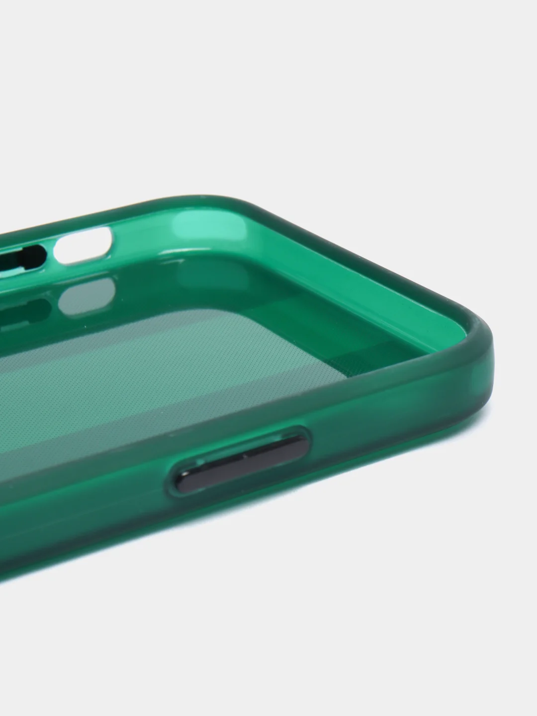 Зеленый чехол на iPhone XR, 1,5 мм Плотный цветной