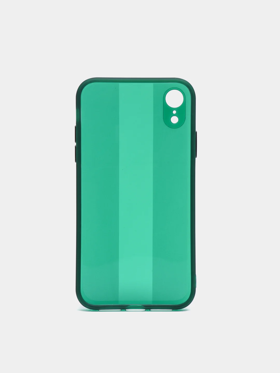 Зеленый чехол на iPhone XR, 1,5 мм Плотный цветной