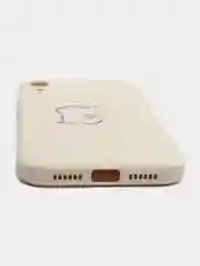 Бежевый чехол  для iPhone пикачу, покемоны