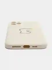 Бежевый чехол  для iPhone пикачу, покемоны