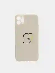 Бежевый чехол  для iPhone пикачу, покемоны