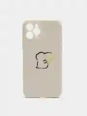 Бежевый чехол  для iPhone пикачу, покемоны