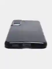 Угольный чехол блестящий для Samsung Galaxy S21FE, накладка c блёстками для Самсунг S21 FE