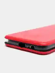 Красный чехол книжка Samsung Galaxy A6 2018