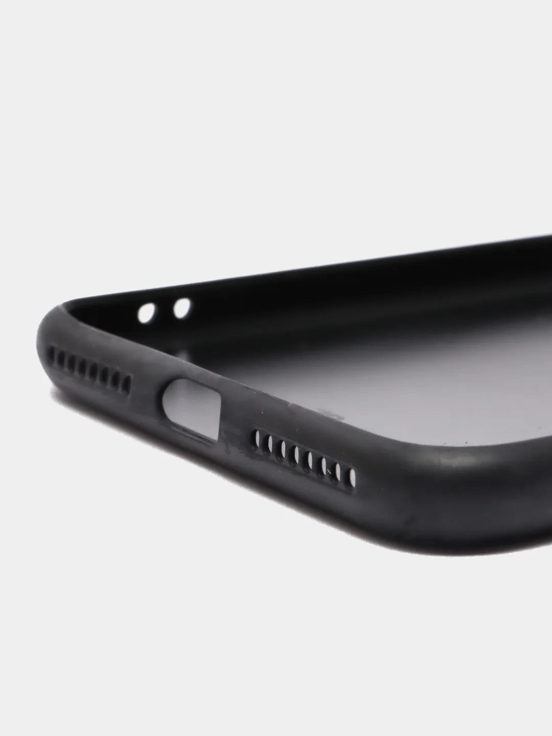 Голубой чехол с закаленным стеклом на iPhone 7/8/SE/2020/XR/11/12/13/Pro/Max/айфон про макс