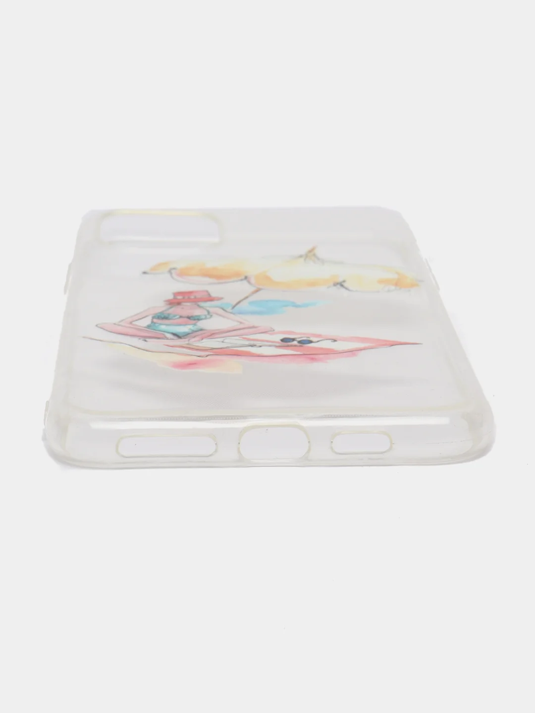 Бежевый чехол для Apple iPhone 6/6s / 6 Plus/6s Plus / 7/8 / 7 Plus/8 Plus / 11 / 11 PRO / 11 PRO MAX / XS Max / XR / X/XS  прозрачный силиконовый Девушки