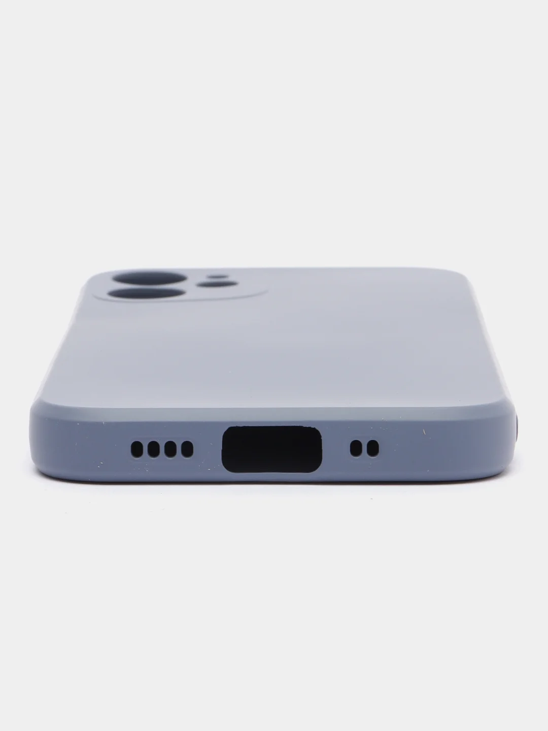 Синий меланж чехол защитный для Apple iPhone 12, 11Pro,12 mini,12 Pro