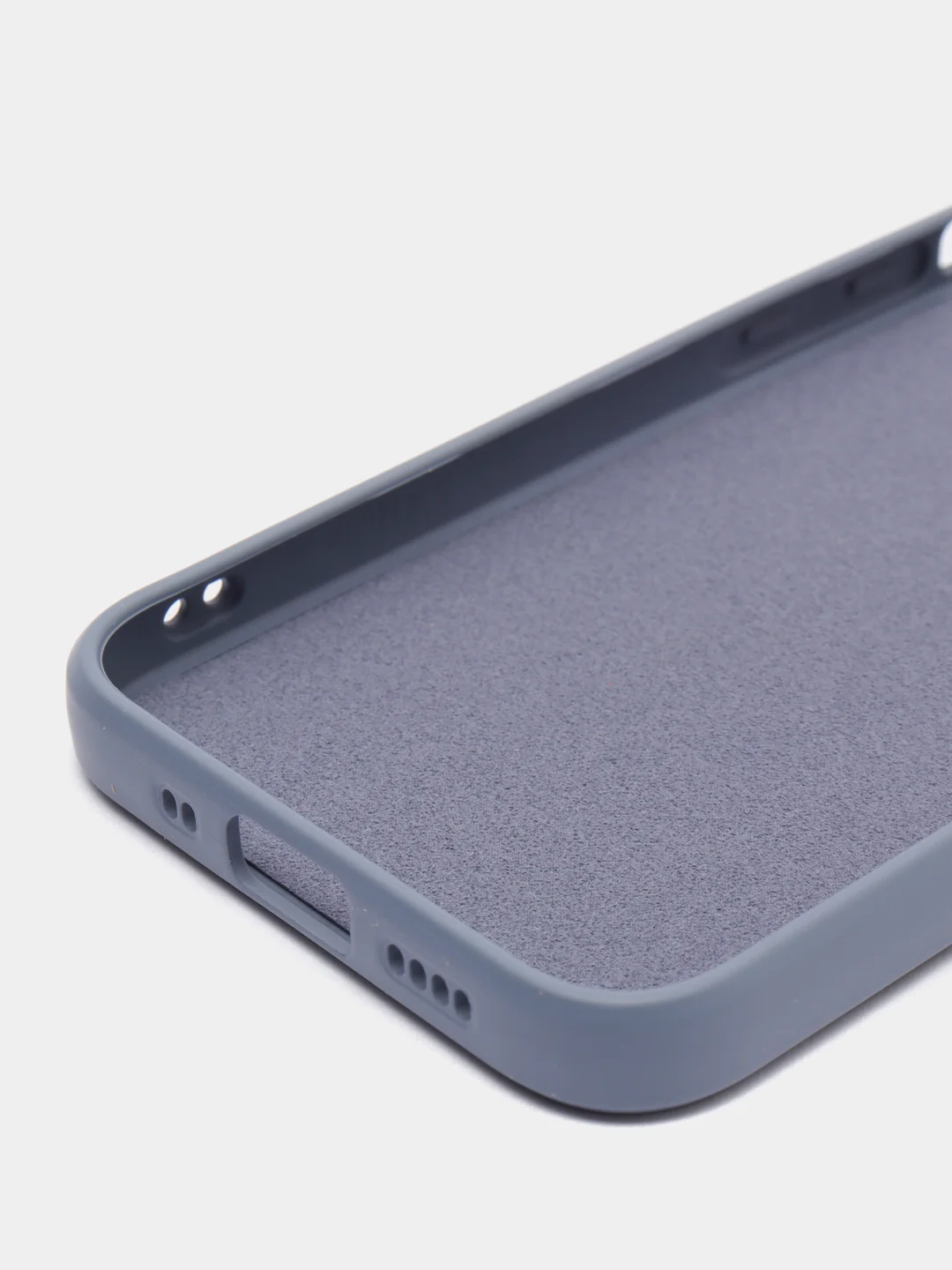 Синий меланж чехол защитный для Apple iPhone 12, 11Pro,12 mini,12 Pro