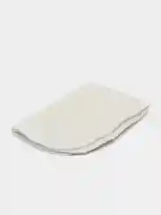 Белый коврик для бани, малый, 33 х 45 см