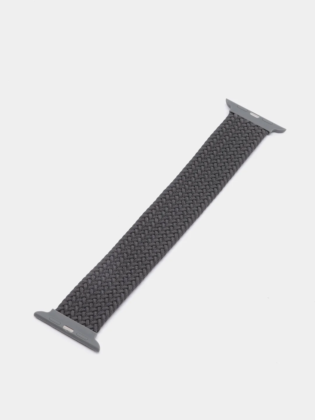 Серый плетеный нейлоновый ремешок Apple Watch 38, 40, 41, 42, 44, 45, 49 мм