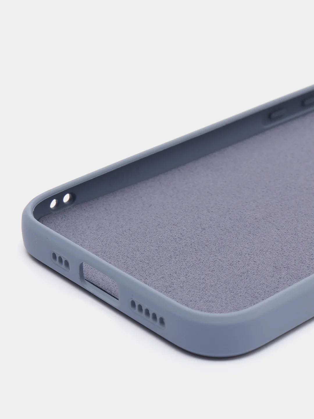 Синий меланж чехол защитный для Apple iPhone 12, 11Pro,12 mini,12 Pro