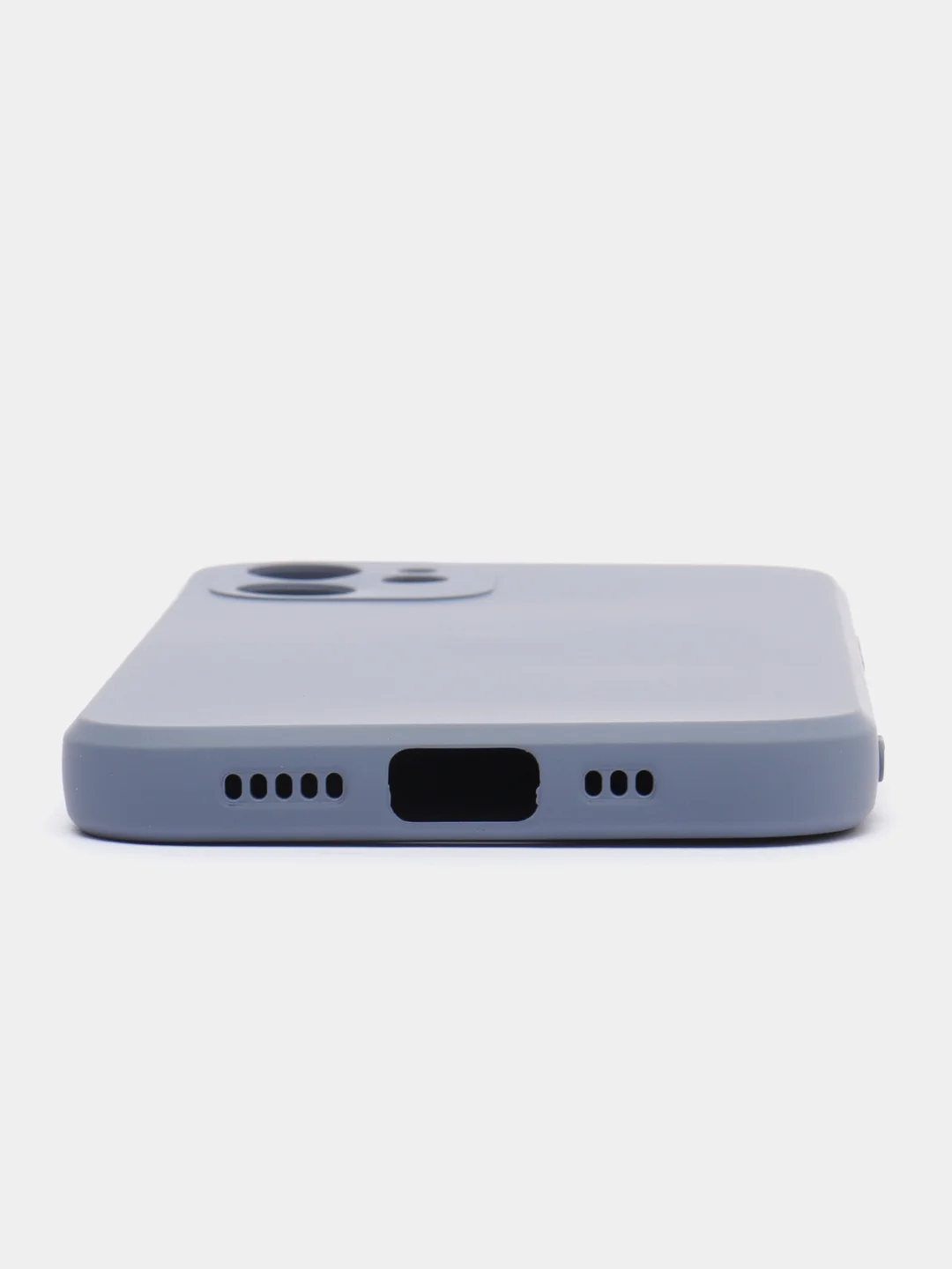 Синий меланж чехол защитный для Apple iPhone 12, 11Pro,12 mini,12 Pro