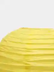 Лимонный шар-фонарик бумажный для декора