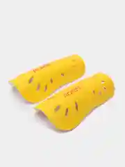 Желтый щитки футбольные детские, без креплений
