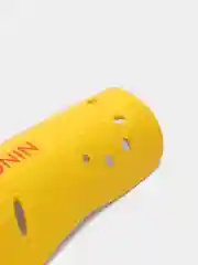 Желтый щитки футбольные детские, без креплений