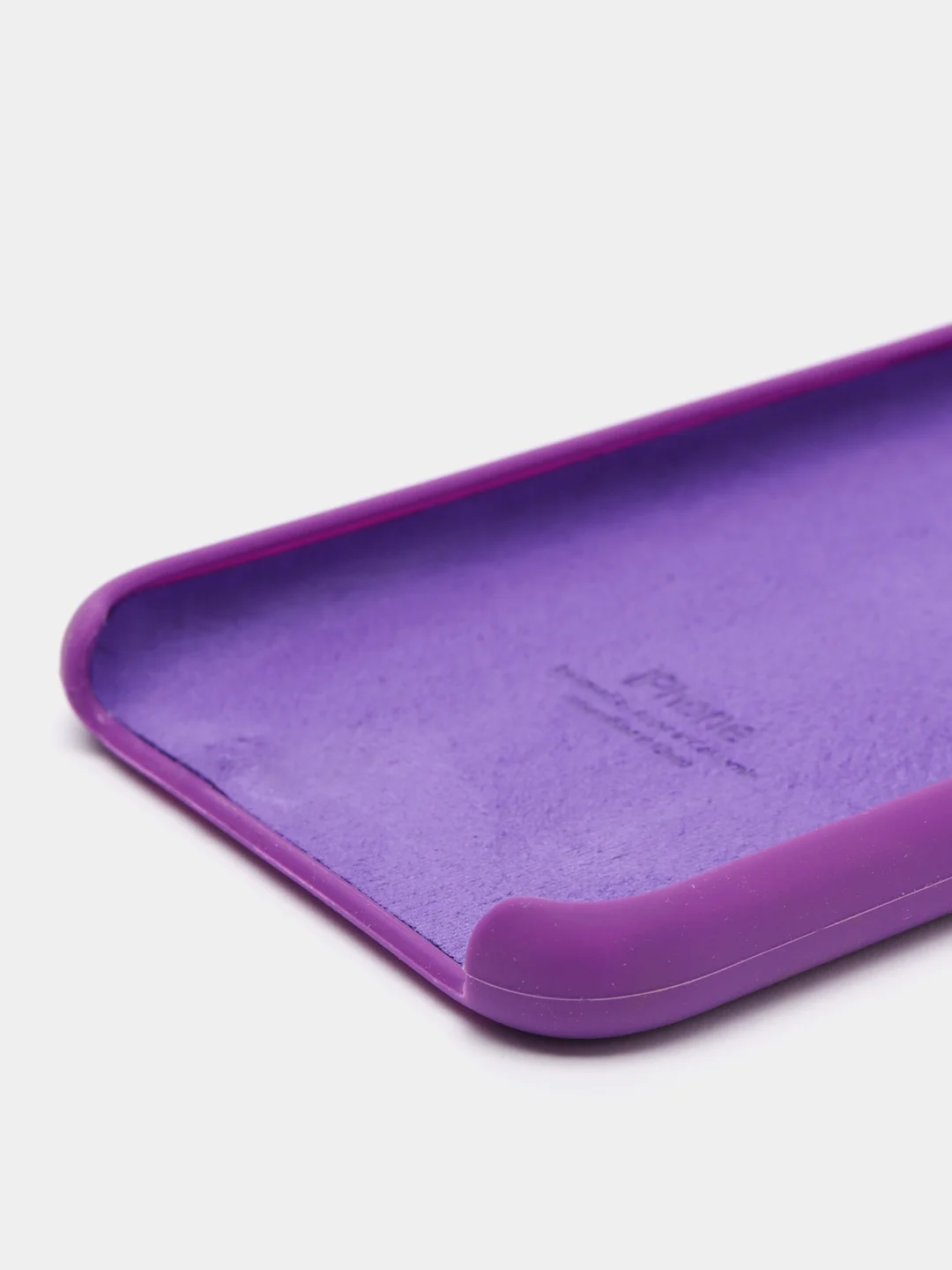 Фиолетовый чехол Silicone Case для iPhone XR
