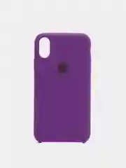 Фиолетовый чехол Silicone Case для iPhone XR