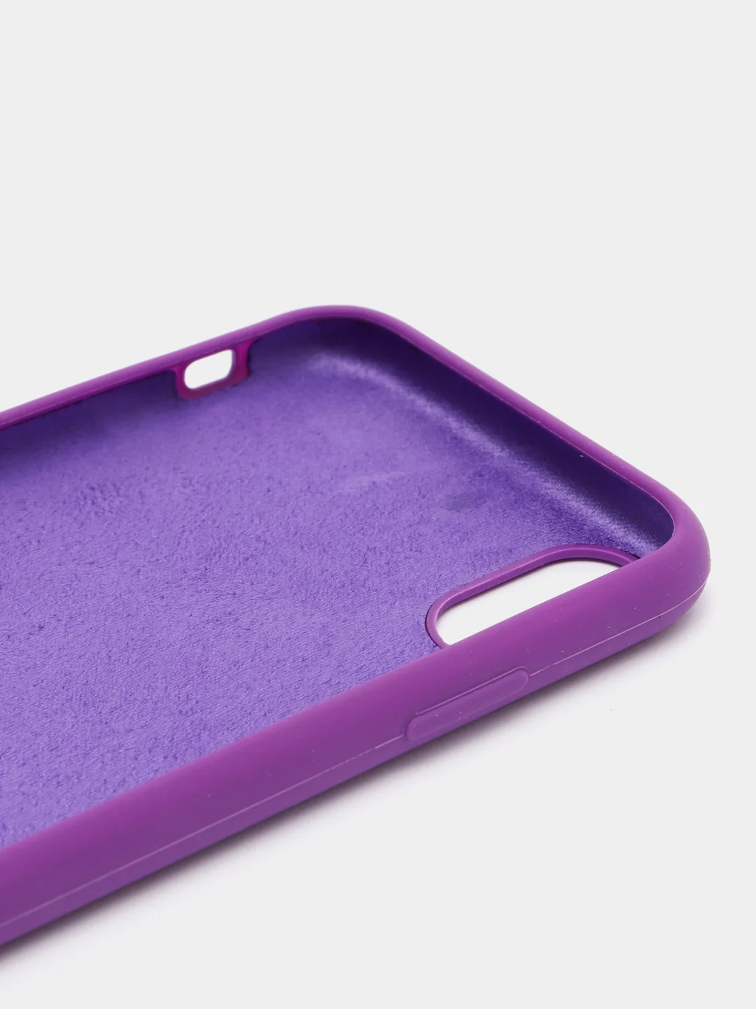 Фиолетовый чехол Silicone Case для iPhone XR