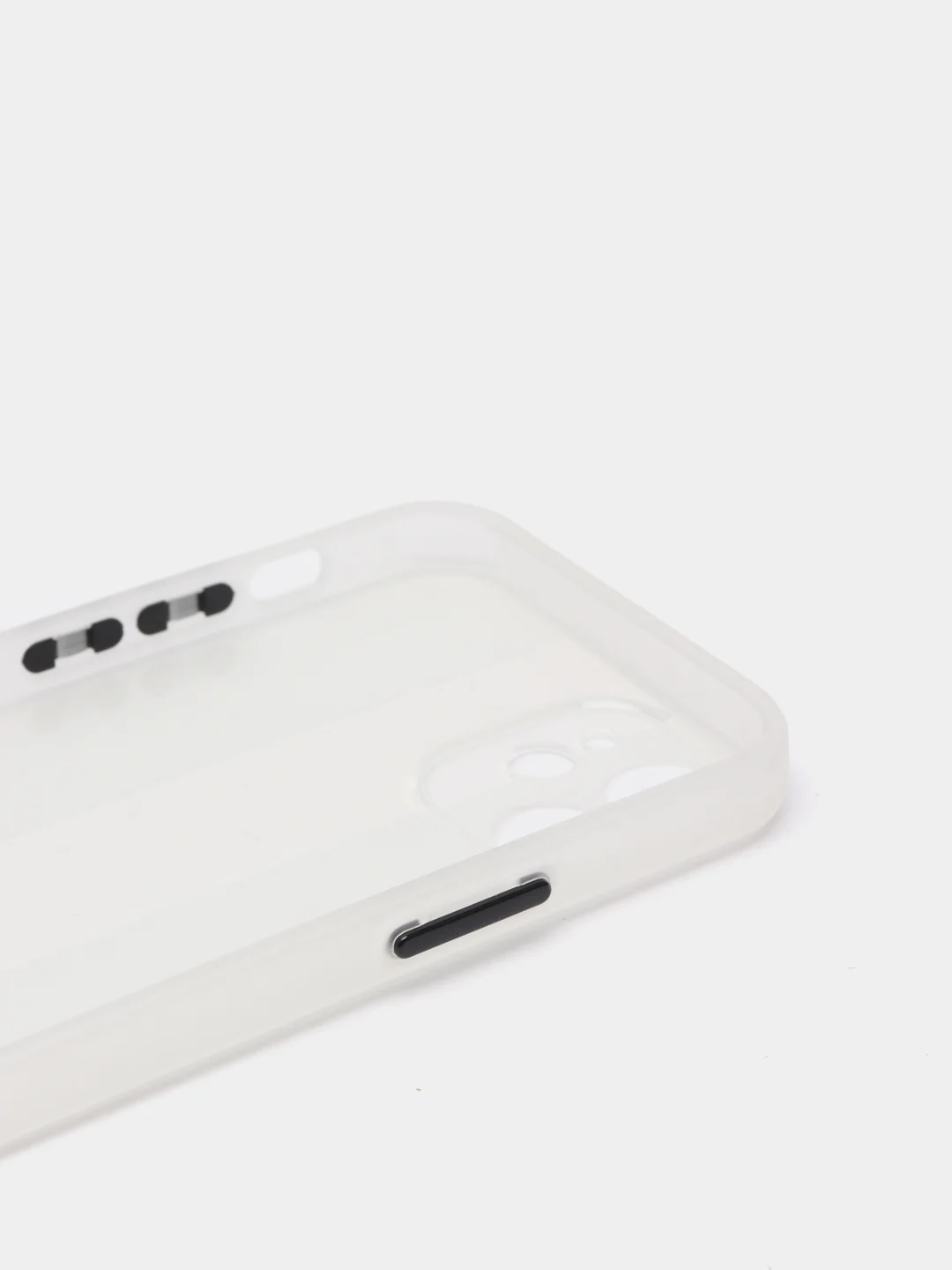 Белый чехол на iPhone 12 mini, 1.5 мм Плотный цветной