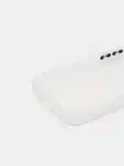 Белый чехол на iPhone 12 mini, 1.5 мм Плотный цветной