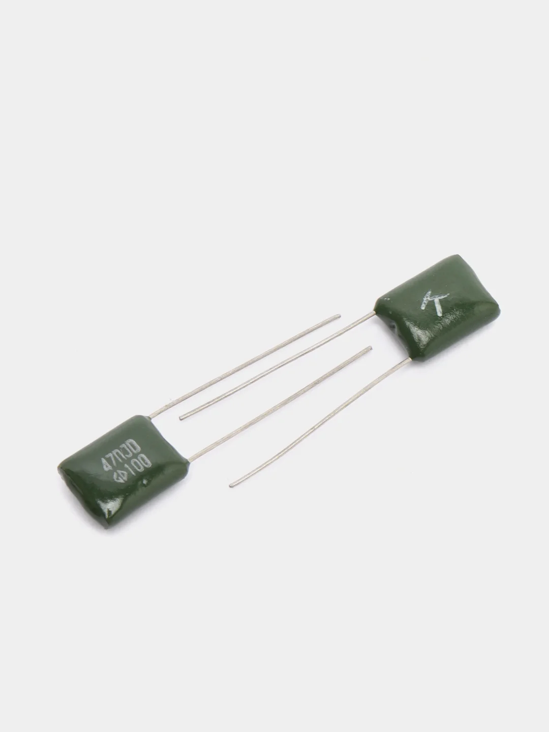 20 штук 47нФ 100В Конденсатор пленочный 0.047uf 100v 10% CL21 (47nF, 47000pF)