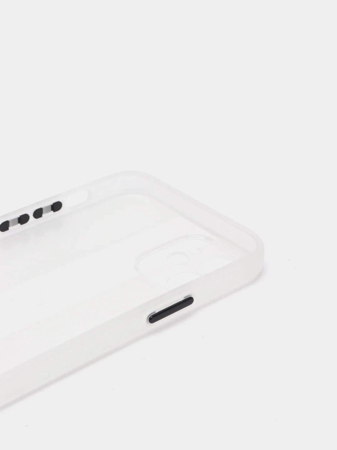 Белый чехол на iPhone 12, 1.5 мм Плотный цветной
