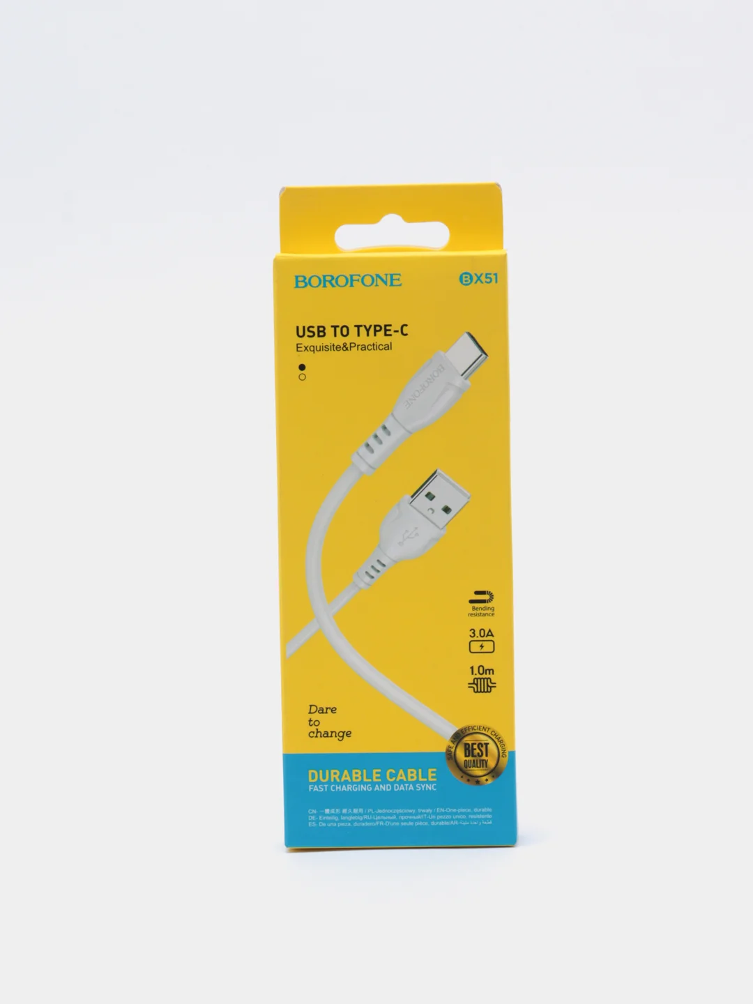 Кабель для зарядки Type-C Borofone