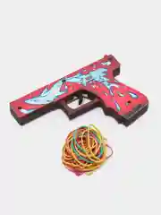 Деревянный пистолет Глок 18 (Glock 18) v1.6 Дух Воды (резинкострел) КС ГО / CS GO