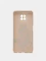 Серый чехол силиконовый с принтом для Xiaomi Redmi Note 9T (редми)