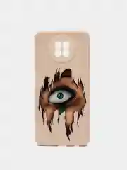Серый меланж чехол силиконовый с принтом для Xiaomi Redmi Note 9T (редми)
