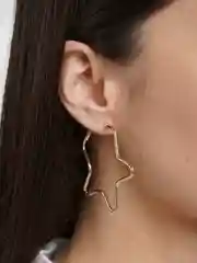 Золотой серьги