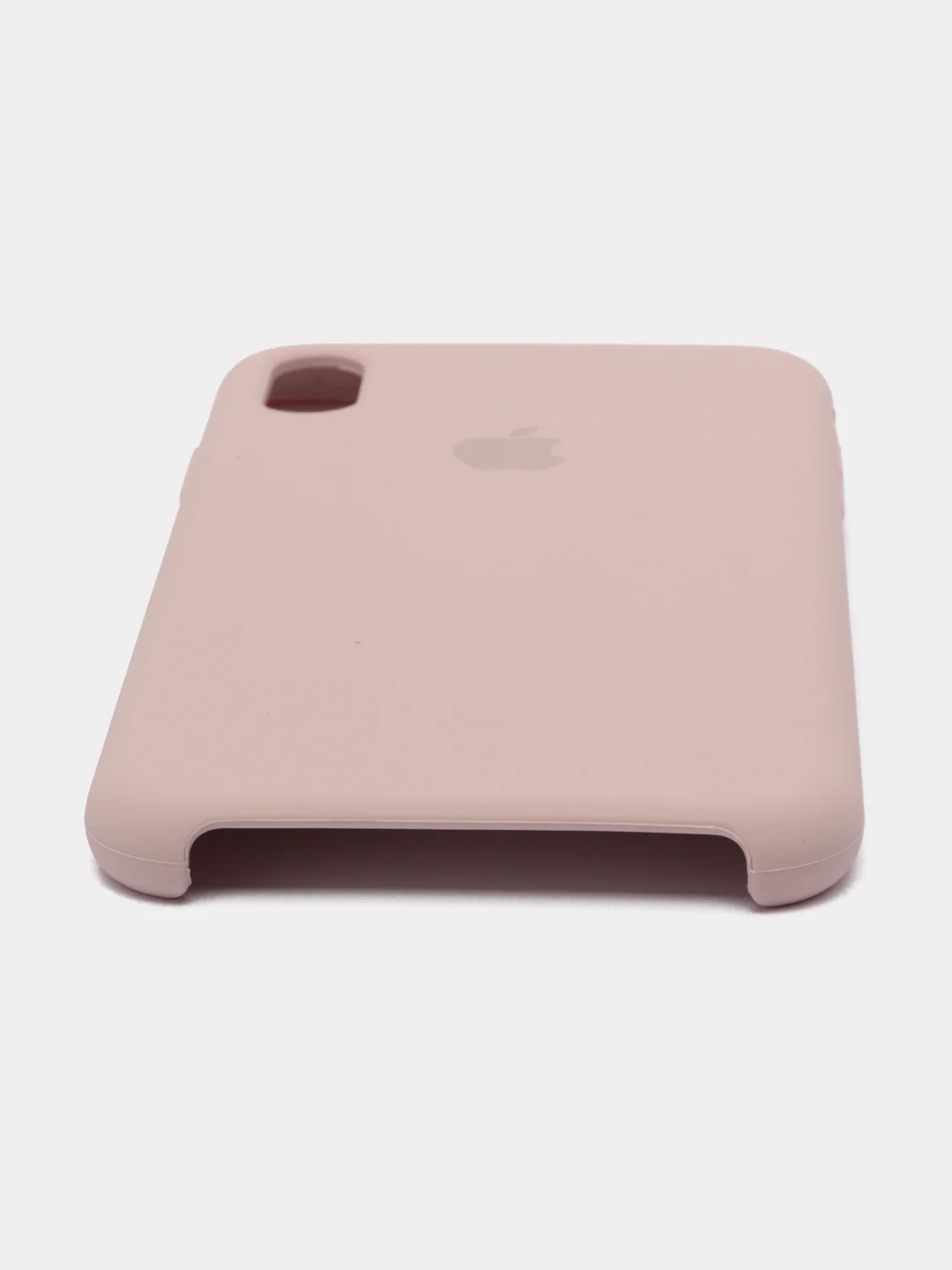 Бежевый защитный силиконовый чехол Silicone Cover iPhone X, XS, XR, XS Max