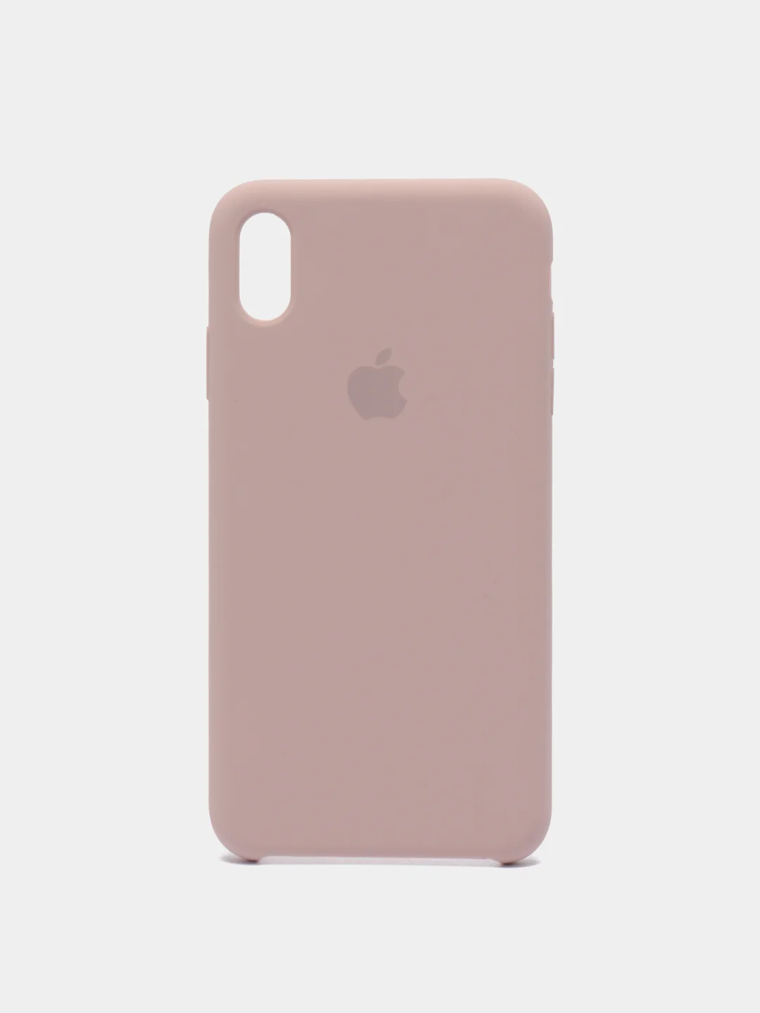 Бежевый защитный силиконовый чехол Silicone Cover iPhone X, XS, XR, XS Max