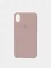 Бежевый защитный силиконовый чехол Silicone Cover iPhone X, XS, XR, XS Max