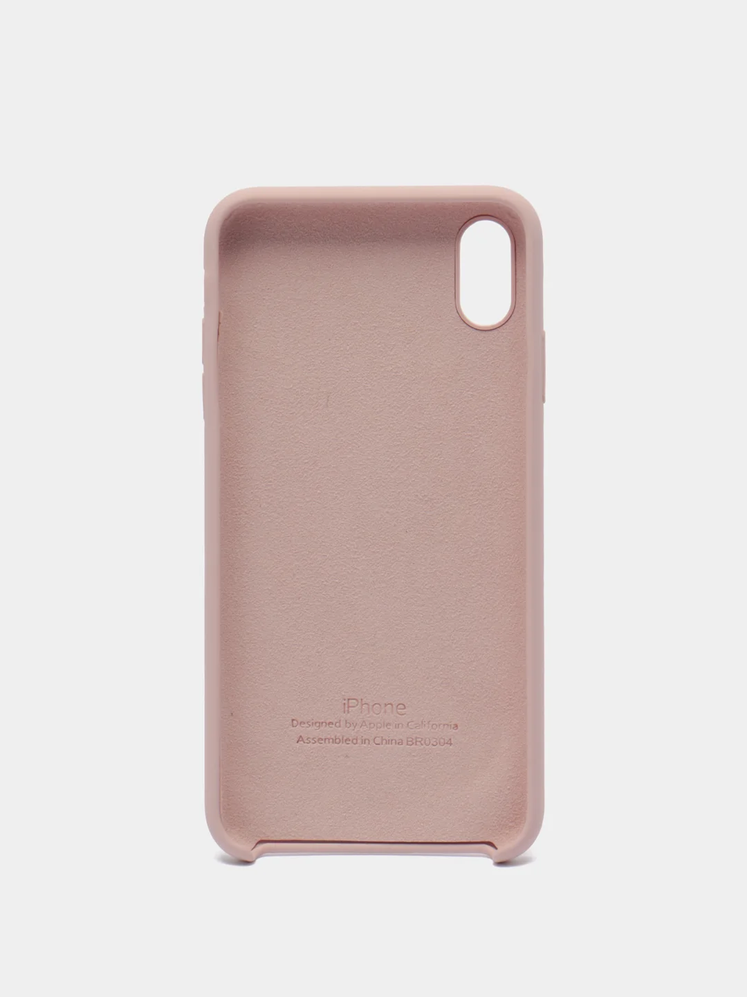 Бежевый защитный силиконовый чехол Silicone Cover iPhone X, XS, XR, XS Max
