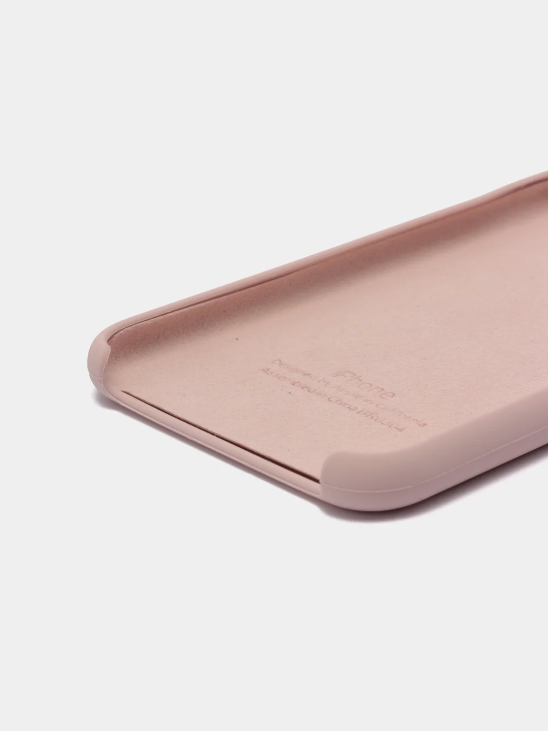 Бежевый защитный силиконовый чехол Silicone Cover iPhone X, XS, XR, XS Max