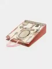 Пакет подарочный на 8 марта, блеск 3Dаппликация, плотный картон 42*31*12 см Люкс