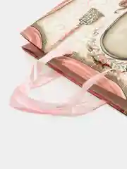 Пакет подарочный на 8 марта, блеск 3Dаппликация, плотный картон 42*31*12 см Люкс