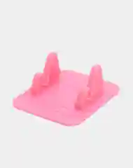 Розовый силиконовый держатель мобильного телефона (Car holder)