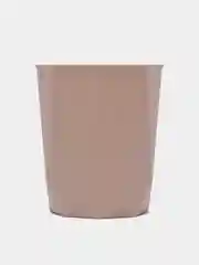 Бежевый стакан для зубных щеток