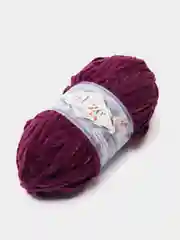 Марсала плюшевая пряжа Alize Velluto, микрополиэстер, 100 г, 68 м