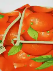 Оранжевый фартук кухонный