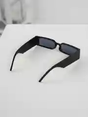 Черный очки солнцезащитные прямоугольные